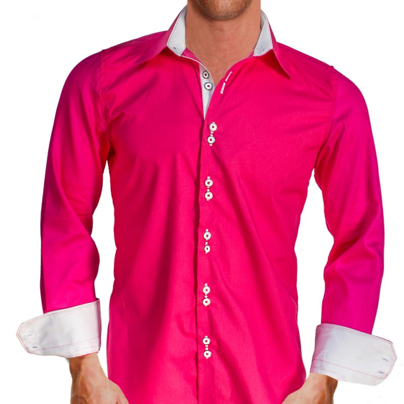 Bright Pink Dress Shirts
