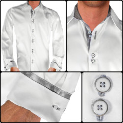 White-with-Grey-French-Cuff-Dress-Shirts