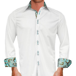 White-with-Teal-Dress-Shirts