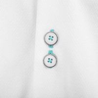 custom dress shirts near me Cavalry Twill White Non Iron 100's Count