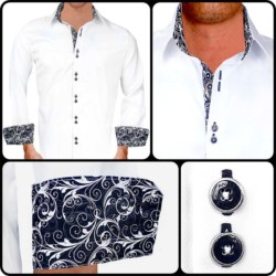 white-with-black-contrast-dress-shirts