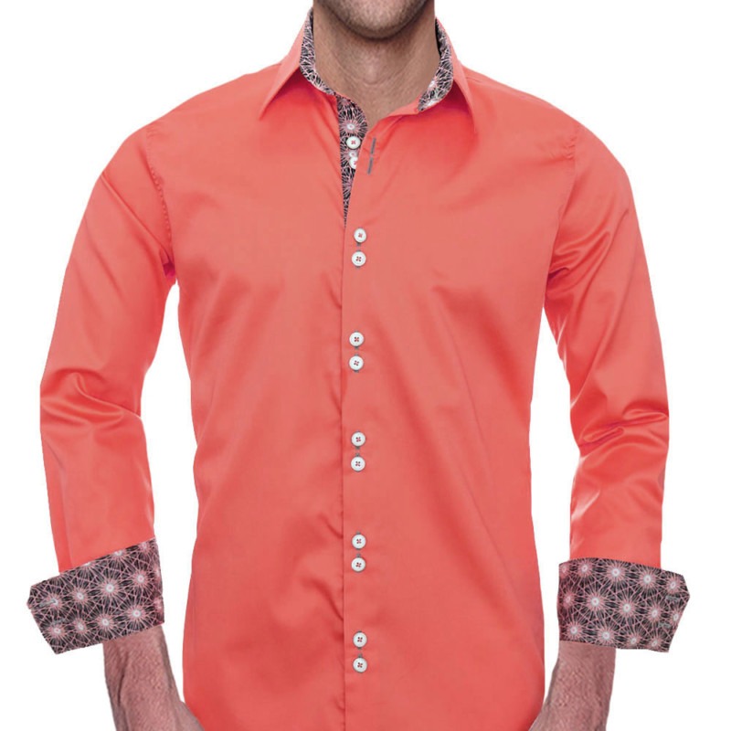 Coral Mens Dress Shirts