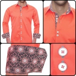 Coral and Casual Dress Shirts