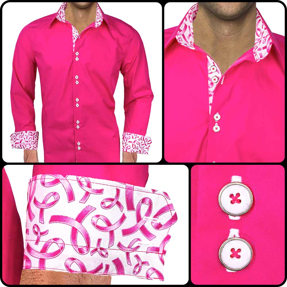 pink-ribbon-mens-shirts