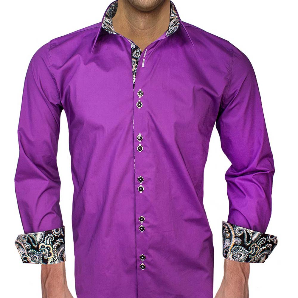 Men's Purple Shirts