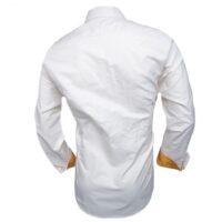 Cream with Gold Dress Shirts