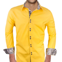 Bright-Yellow-with-Grey-Dress-Shirts