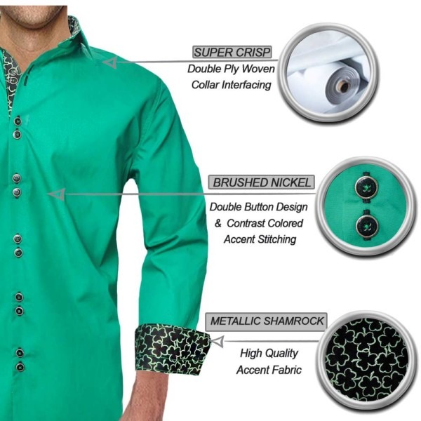Green-Shamrock-Dress-Shirts