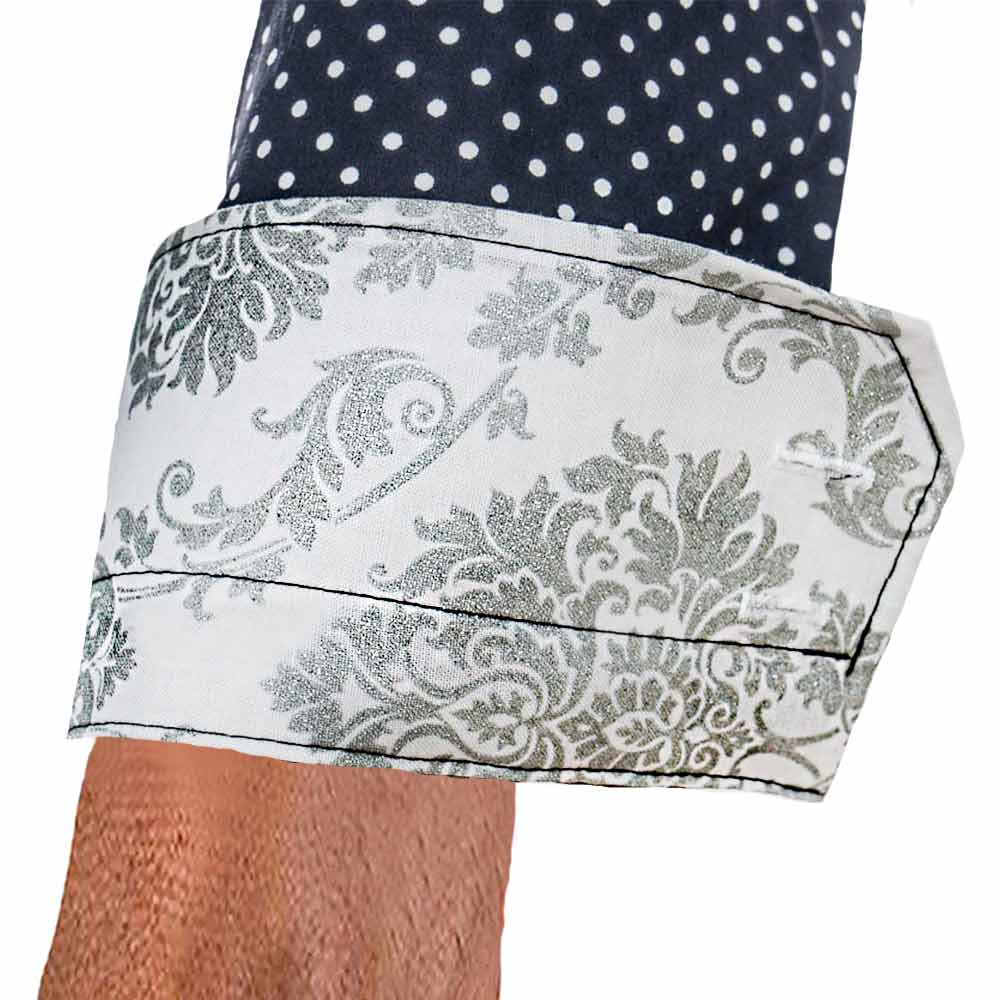 Navy Blue Polka Dot Shirts 6 Blue and white polks dot dress shirts