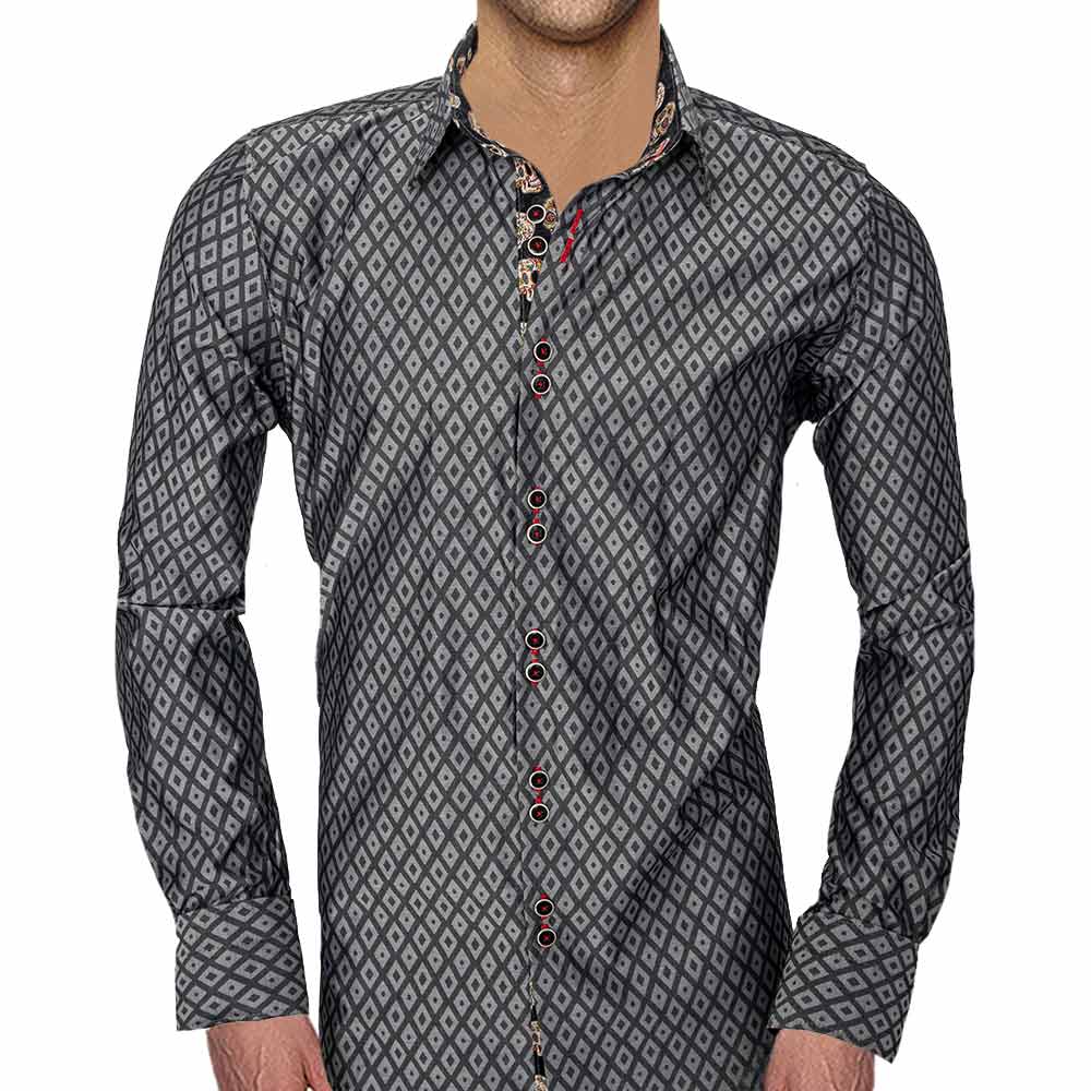 Dead Man Walking Extra Large DGA Day of the Dead Mens Short Sleeve Button Down Relaxed Fit Work Shirt 