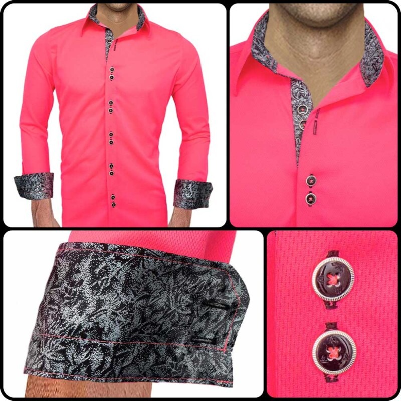 Hot Pink Dress Shirts