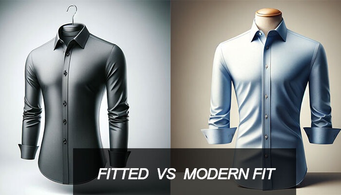 Fitted-Vs-modern-fit-dress-shirts