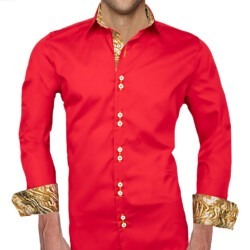 Red-and-gold-mens-shirts