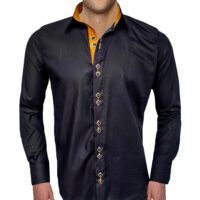 Black and Gold Dress Shirts