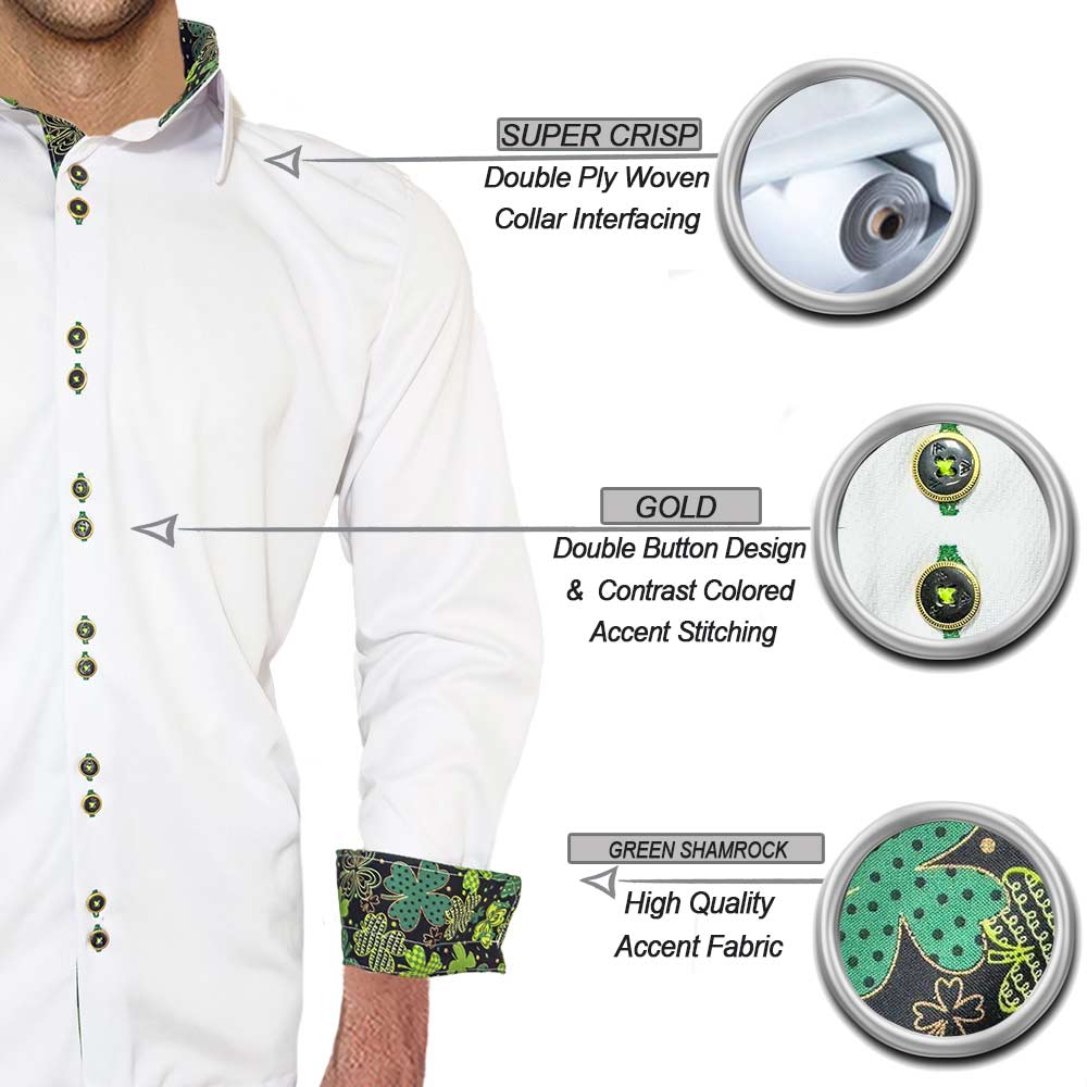 St Patricks Button Down Shirts