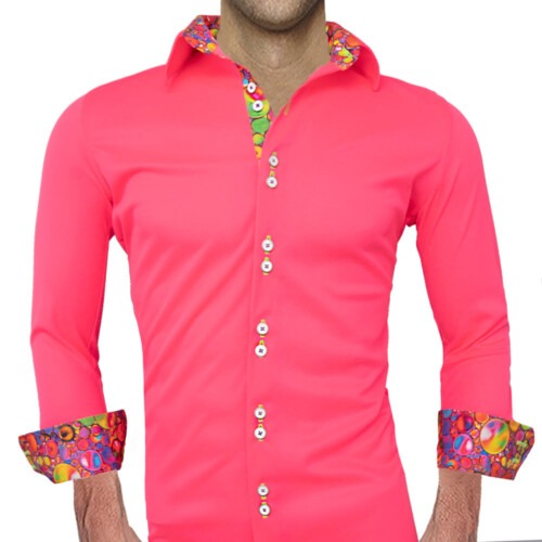 Hot Pink Designer Shirts