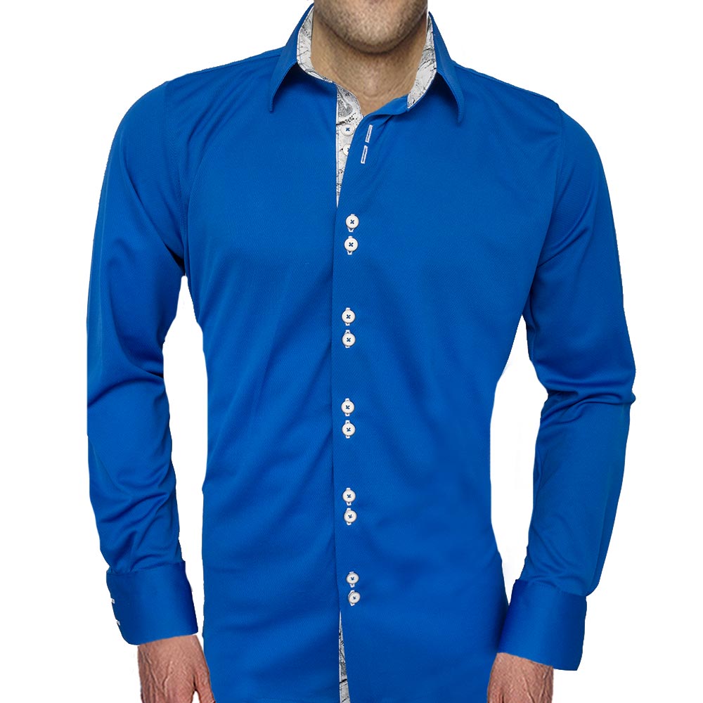 Blue and White Dress Shirts 8 Blue and White Dress Shirts