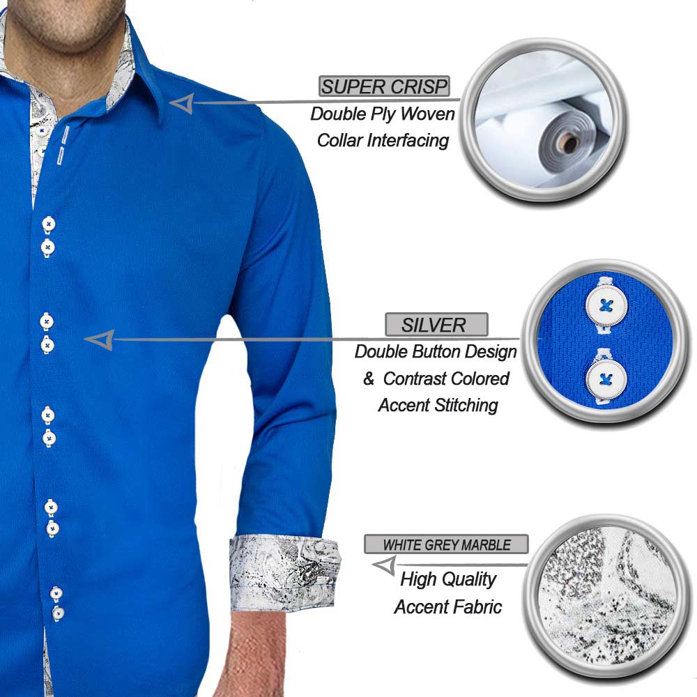 Blue and White Dress Shirts Blue and White Dress Shirts