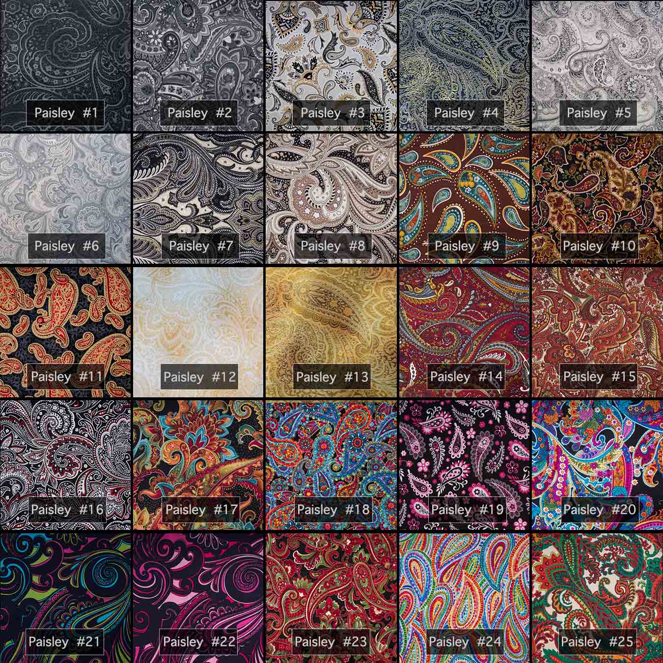 Custom Paisley Dress Shirts