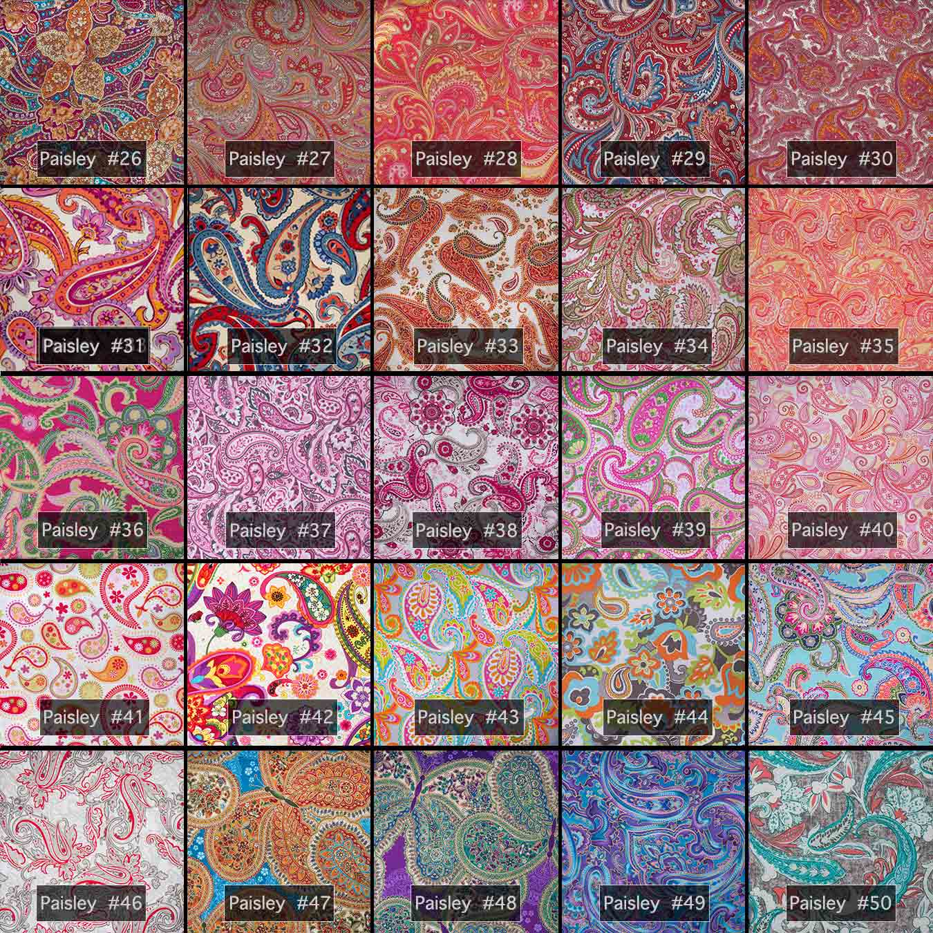 Custom Paisley Dress Shirts