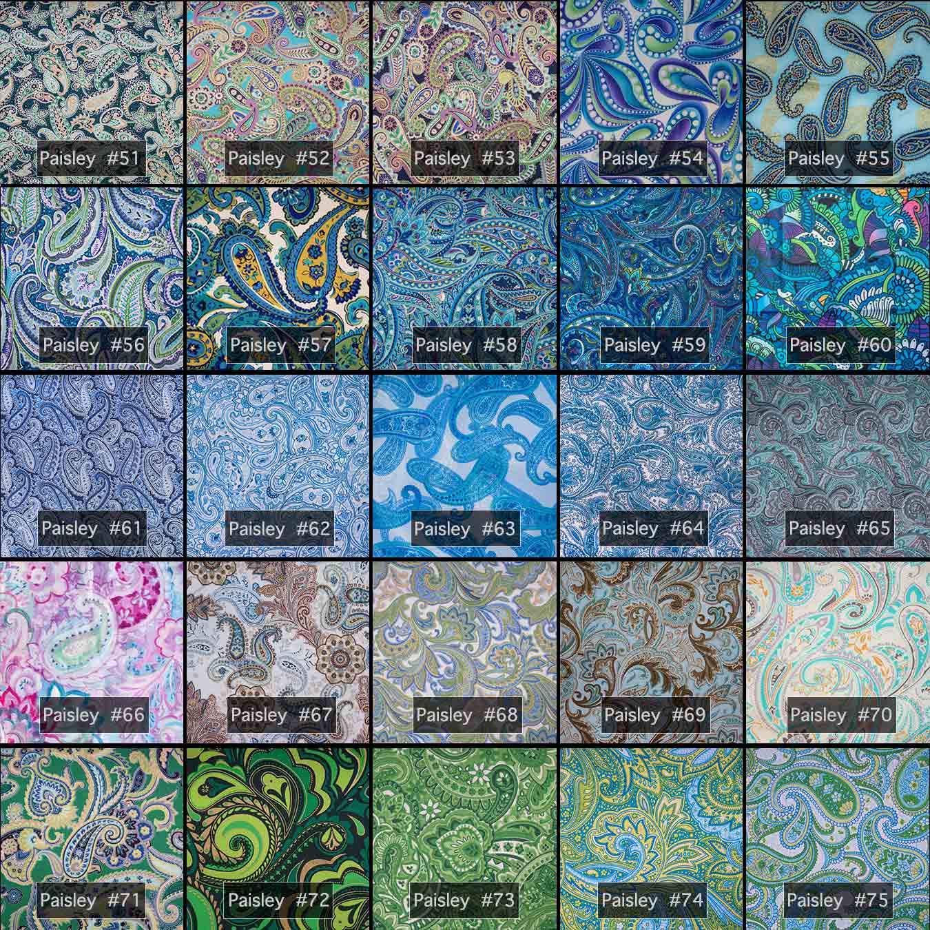 Custom Paisley Dress Shirts