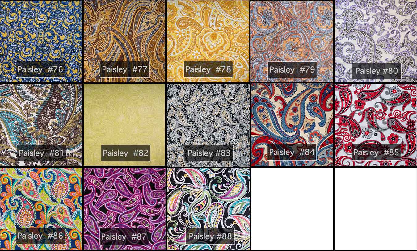 Custom Paisley Dress Shirts