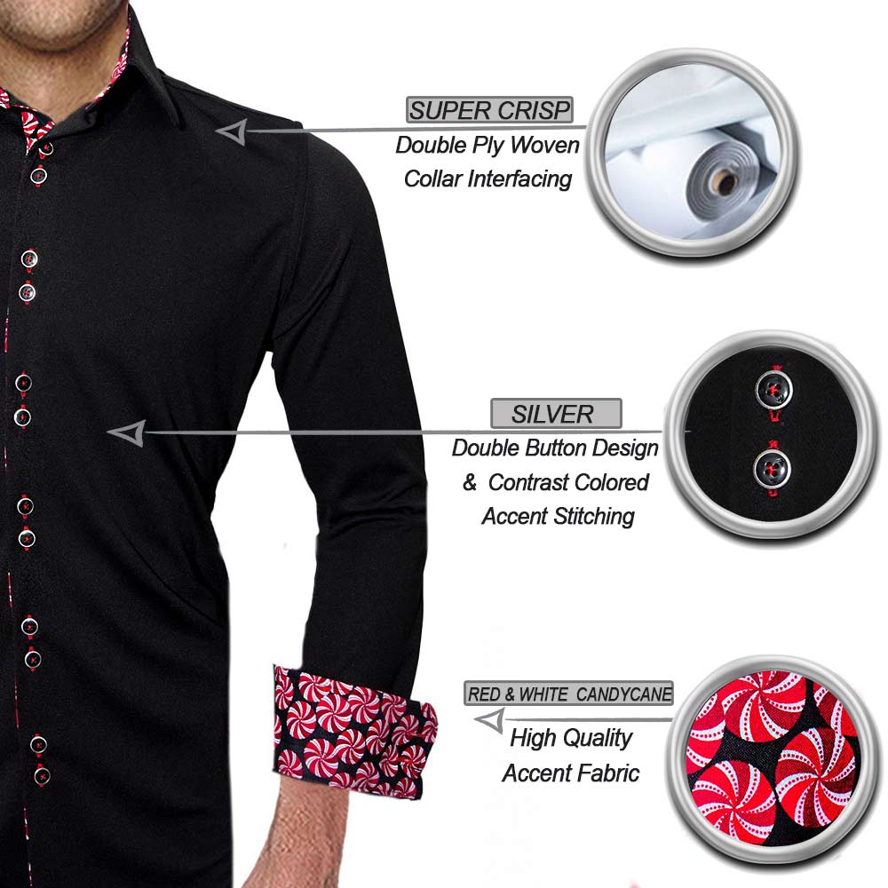 Mens Christmas Dress Shirts