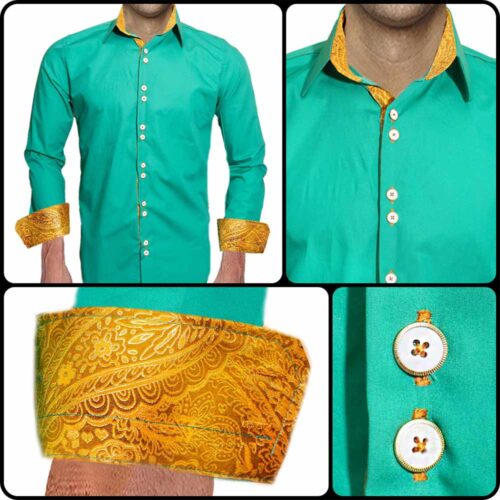 Green Button Up Shirt​s