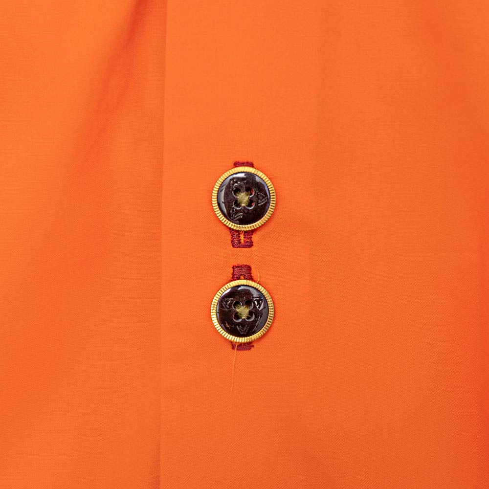 Bright Orange with Multi-Color Accent Dress Shirts 8 Bright Orange with Multi-Color Accent Dress Shirts